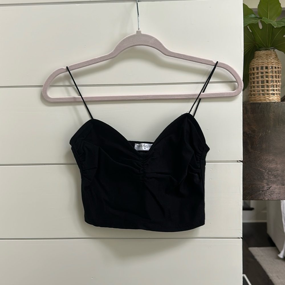 Vestique black tank top